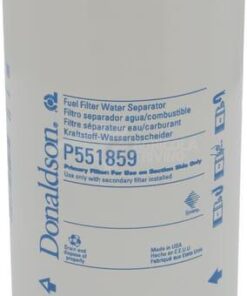 Filtro separador de combustible-agua a rosca