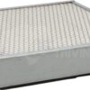 Filtro de aire tipo panel, ventilación
