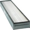 Filtro de aire tipo panel, ventilación