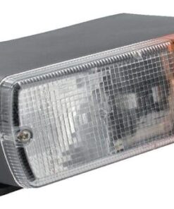 Luz de galibó e intermitencia halógena, frontal, rectangular, 24 V, blanca / ámbar, atornillable, 200 x 85 x 85 mm, Britax