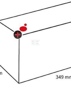 Batería ocio y semitracción estándar 12 V - 130 Ah, C20, Deep Cycle Wet, U.S. Battery