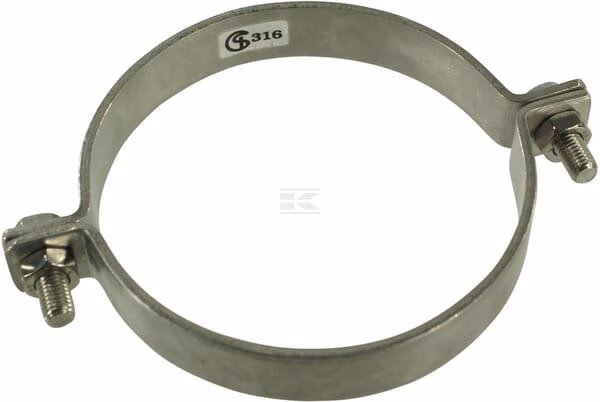 Kit de abrazaderas para tubo inox. 54,0 mm 2 Kit de abrazaderas para tubo inox. 54,0 mm