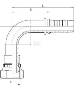 Boquilla de tubo PF 10- 4-90°
