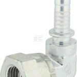 Racor para engastar DN6 - BSP 1/4 90°