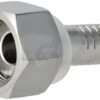 Inserto DN10-1/2" BSP con junta frontal, acero inox.