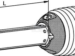 Protección TDF mitad interior - estándar, Ø cono 214 mm, L: 1500 mm Walterscheid 5 Protección TDF mitad interior - estándar, Ø cono 214 mm, L: 1500 mm Walterscheid