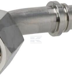 Inserto DN20-M30x2.0-20S-45°, acero inox.