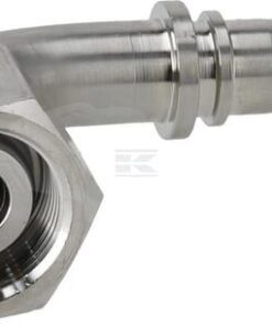 Inserto DN16-M30x2.0-20S-90°, acero inox.