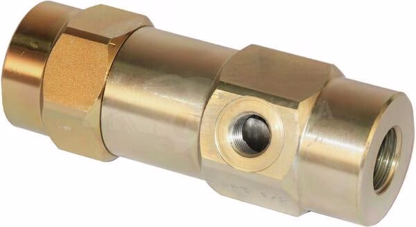 Válvula antirretorno pilotada S.E. 7 Válvula antirretorno pilotada 3/8''