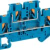 Double-level terminal block