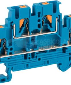 Double-level terminal block