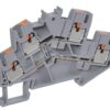 Double-level terminal block