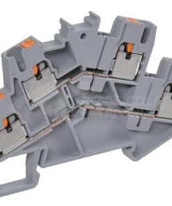 Double-level terminal block