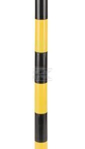 Poste de cierre amarillo/negro