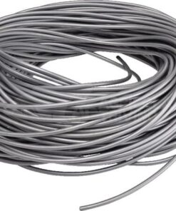 Cable PVC, 6 mm, plateado