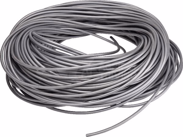 Cable PVC, 6 mm, plateado 1 Cable PVC, 6 mm, plateado