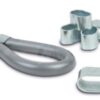 Pinza de engarce para cuerdas de Ø10 mm, galvanizada