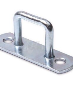 Abrazadera de correa, H= 25 mm, distancia entre agujeros= 51 mm, zinc