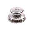 Parte superior del cierre rápido, cabezal grande, acero inox.