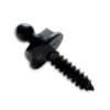 Tornillo roscado L= 16 mm 4,2 x 16 mm, acero inox., negro cromado