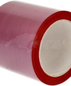 Cinta de reparación de lonas, rojo, 100 mm