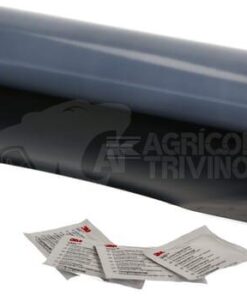 Set de reparación de lonas, negro, 400x1000 mm