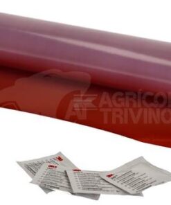 Set de reparación de lonas, rojo, 400x1000 mm