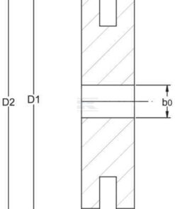 Piñón Dúplex 26 dientes, paso cadena 3/4" 12 B-2 Kramp 5 Piñón Dúplex 26 dientes, paso cadena 3/4