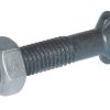 Perno de arado y tuerca M10 x 30, 2 puntas DIN11014 8.8