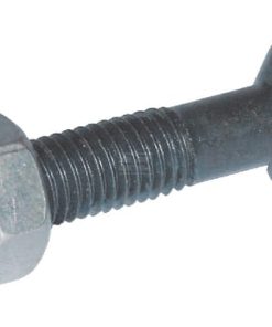 Perno de arado y tuerca M10 x 30, 2 puntas DIN11014 8.8