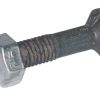 Perno de arado y tuerca M10 x 55, 1 punta DIN604 cl. 8.8