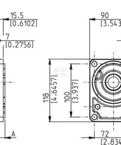 Brida para PLP20/B2-alu.