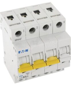 Miniature circuit breaker 25A,3P+N,B