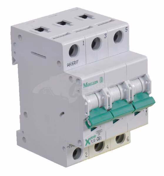Miniature circuit breaker 63A.3P,C 1 Miniature circuit breaker 63A.3P,C