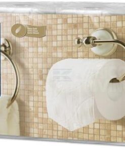 Papel higiénico blanco 7 x 8, rollos com 155 hojas