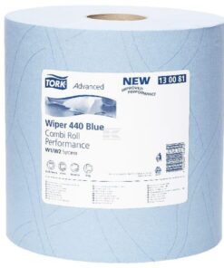 Rollo papel azul, 24 cm x 119 m, 3 capas, Ø exterior 260 mm, 2 rollos, Tork