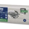 Paño de limpieza gris plegado uso industrial Tork W4 (120 hojas)