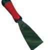 Espátula acero inoxidable, asidero plástico Empuñadura acero inoxidable 60 mm de 2 piezas