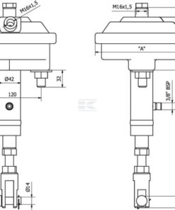 Cili. freno dual T30 EPL30/60