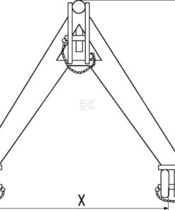 Triángulo de enganche cat 2