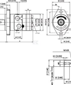 Motor hidráulico BP BG315