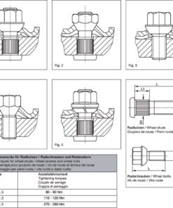 Tuerca de brida autoblocante M24x1.50 Acero KNOTT