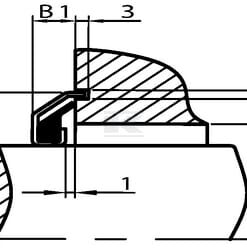 Junta Alpha RCL 30x48x4,5