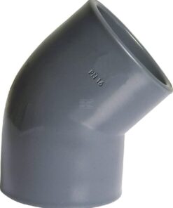 PVC codo 45° 160x160mm 6 Codo 45⁰ PVC 25 mm