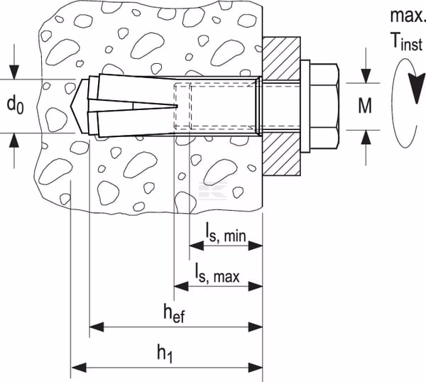 Hammer.anchor EA II M16 zinc plated 20x 2 Hammer.anchor EA II M16 zinc plated 20x
