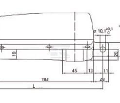 Actuador 24V-S S=200
