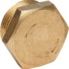 Tapón de latón M 1 1/2" 5 Tapón de latón M 1 1/2"