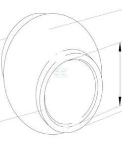 3er punto ball cat.3/3 Ø32/60 x 51 mm Walterscheid