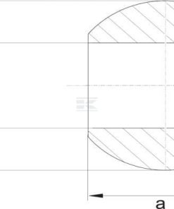 Bola acoplamiento inferior Cat.3/3 Ø37,3/64x45mm Walterscheid
