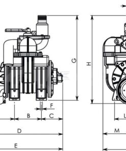 Bomba depresora lubricación automática B.P.